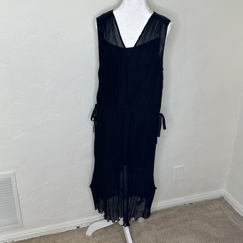 NWOT- DKNY Black Shift Dress - Vintage Inspired